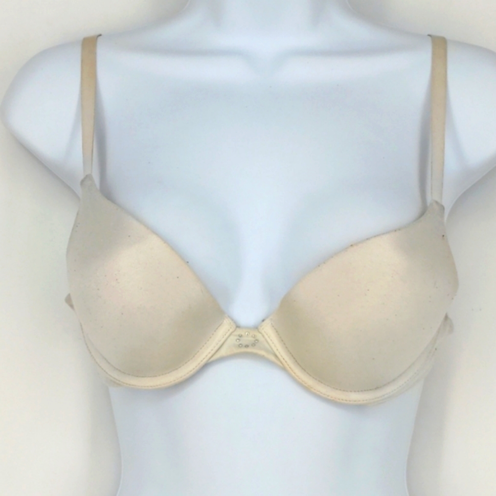 Maidenform 09729 White Circle Padded Cup Bra 34a